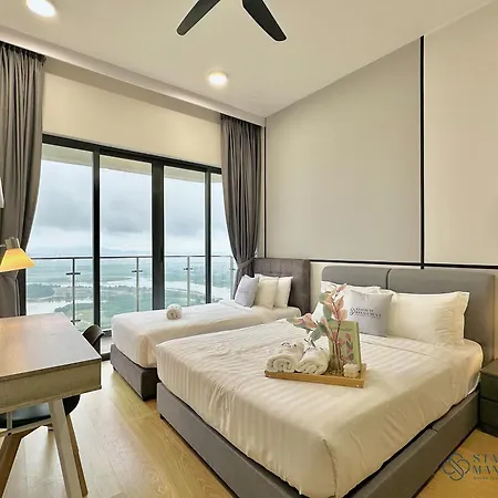 Country Garden Danga Bay Sea View Homestay By Stayrene Johor Bahru Room photo